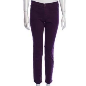 J brand purple mid rise
